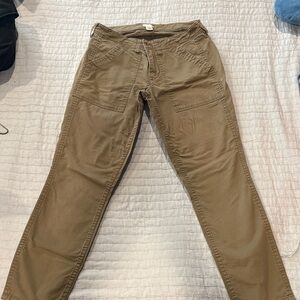 J. Crew Women’s Olive Cargo Pants